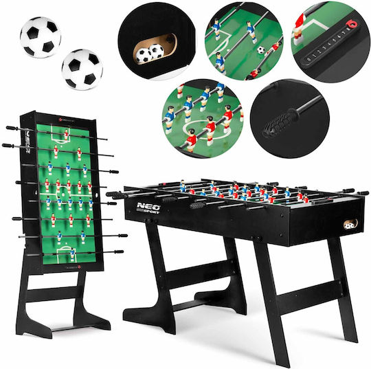 NEO Sport NS-803 Wooden Foldable Football Standing Table L121xW61xH80cm