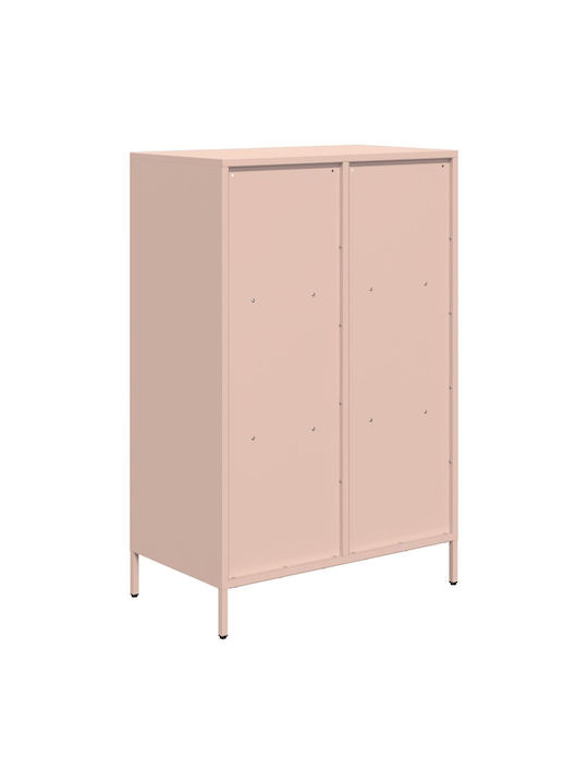Βιβλιοθήκη Ροζ 68x39x103.5εκ.