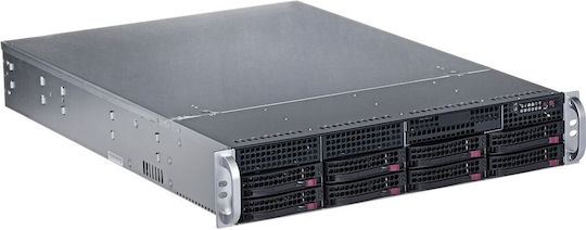 Supermicro Schwarz (CSE-825TQC-R802LPB)