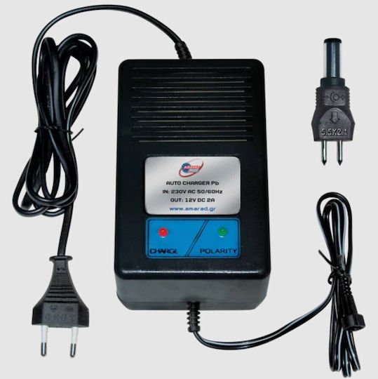 Automat Încărcător de baterii cu plumb 12V 2A
