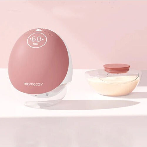 Momcozy M6 Φορητό Μονό Θήλαστρο Μπαταρίας Ροζ 180ml