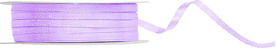 Lilac Satin Ribbon 3mm/50m