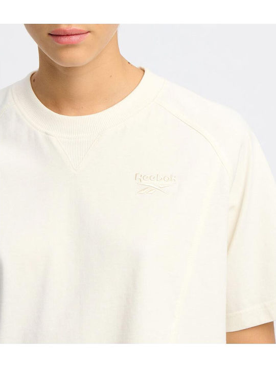 Women's Athletic Blouse Short Sleeve Chalk
