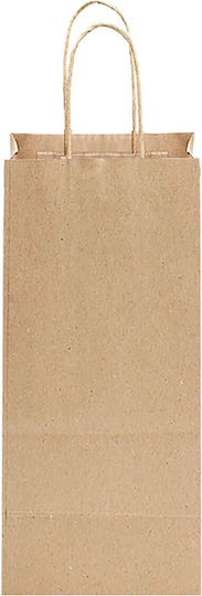 Justnote Хартиена Чанта за Подарък Кафяв 35x8x12см. 12бр