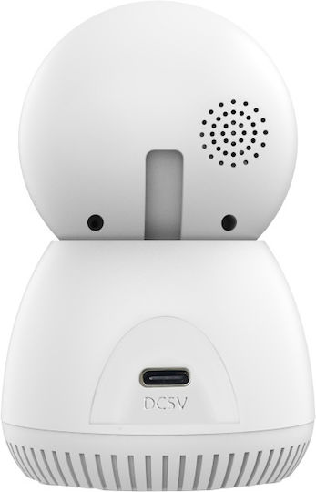 Powertech PT-1337 IP Surveillance Camera Wi-Fi Full HD+ 3MP with Two-Way Communication and Lens 4mm