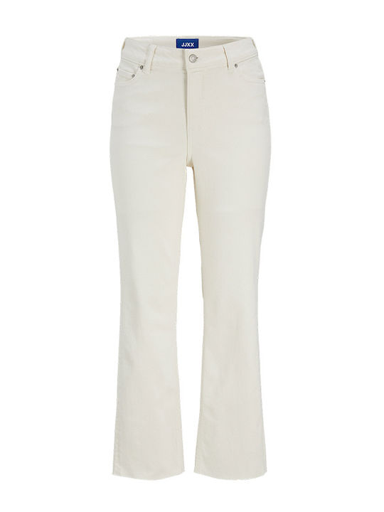 Jack & Jones Women's Jean Trousers in Slim Fit Ecru