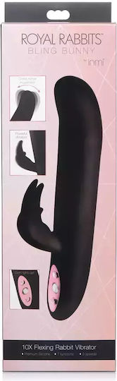 XR Δονητής Rabbit με Απομακρυσμένο Έλεγχο Μαύρος