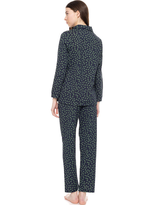 Pink Label Winter Women's Pyjama Set Pink