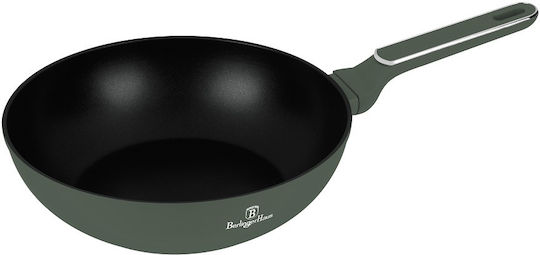 Berlinger Haus Aluminum Wok with Lid Non-Stick Interior Coating 28cm