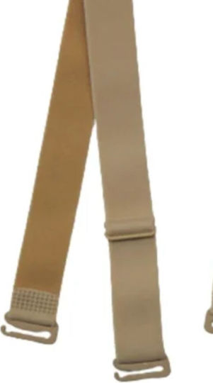 Tres Chic BH-Träger Beige aus Metall