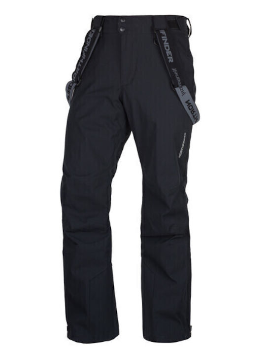 Northfinder NOF-NO-3972SNW-269_1 Men's Trousers for Ski & Snowboard Black