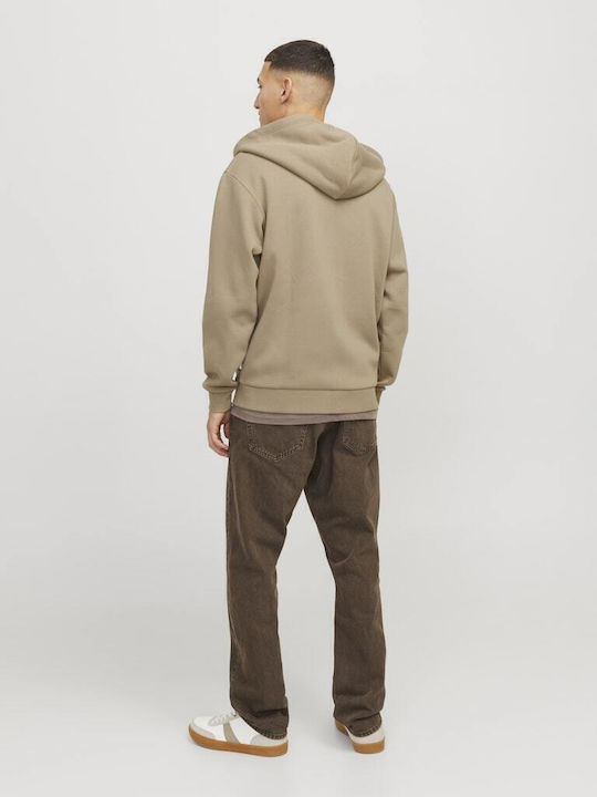 Sweatshirt mit Kapuze Beige