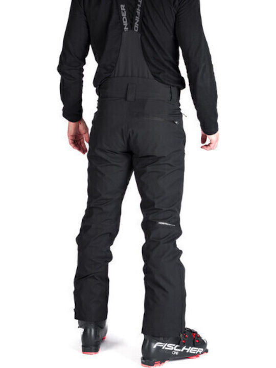 Northfinder NOF-NO-3972SNW-269_1 Men's Trousers for Ski & Snowboard Black