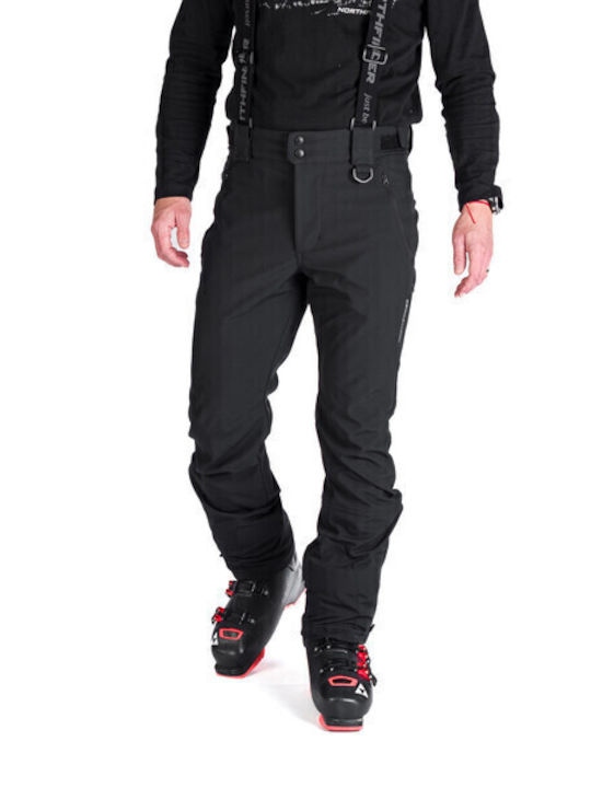 Northfinder NOF-NO-3974SNW-269_1 Ανδρικό Παντελόνι Σκι & Snowboard Soft Shell Μαύρο