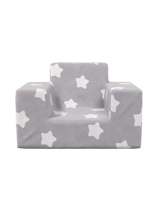 Armchair with Armrests Gray 52x38x34cm