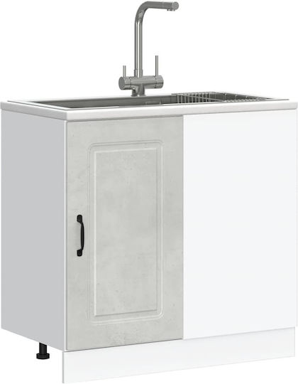 Eckschrank Boden Grey 86x46x81.5Stück