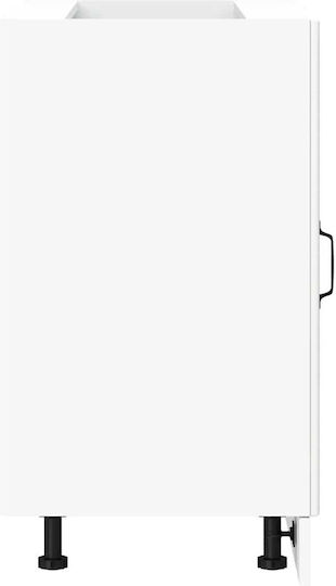 Eckschrank Boden White 86x46x81.5Stück