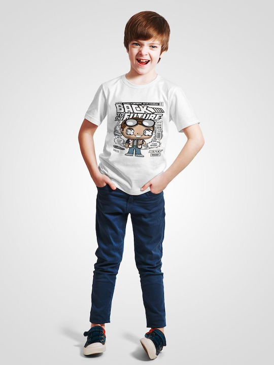 Kids' T-shirt White Marty Bttf