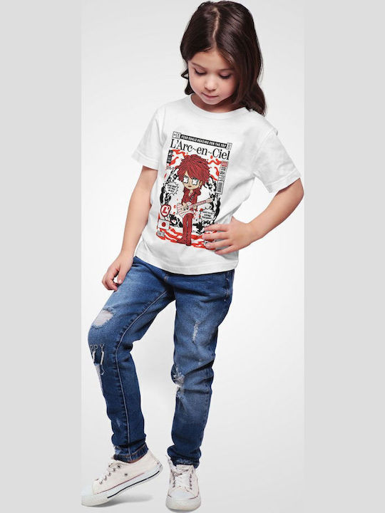 Παιδικό T-shirt White Hyde L_arc En Ciel