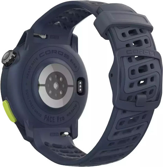 Coros Pace Pro GPS 46mm Smartwatch with Heart Rate Monitor (Blue)