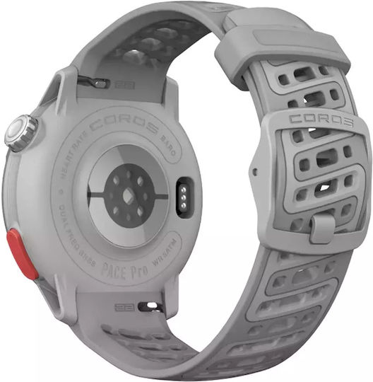 Coros Pace Pro GPS 46mm Smartwatch with Heart Rate Monitor (Gray)