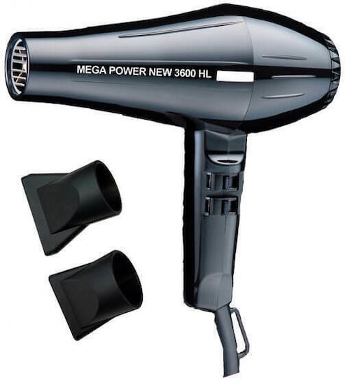 Hairlux Italy Mega Power 3600 Hl New Professional Hair Dryer 2400W 3600