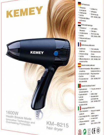 Kemei Hair Dryer 1600W