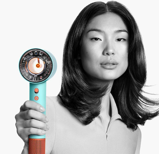 Dyson HD16 Supersonic Nural Hair Dryer Turbo with Diffuser 1600W Ceramic Patina/Topaz