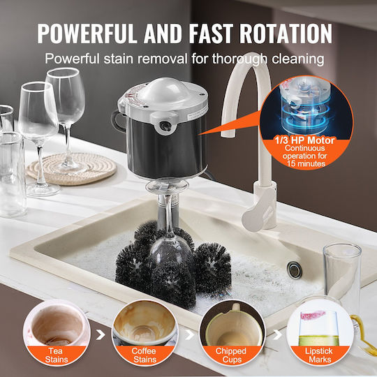 Vevor Pitcher Rinser with Dimension 17.78x17.78x17.78cm