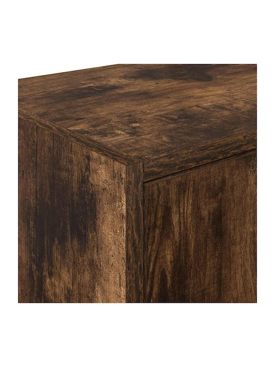 Garagenschränke 2 Stk. Rauchige Eiche Holzwerkstoff Braun 40 x 51 x 85 cm