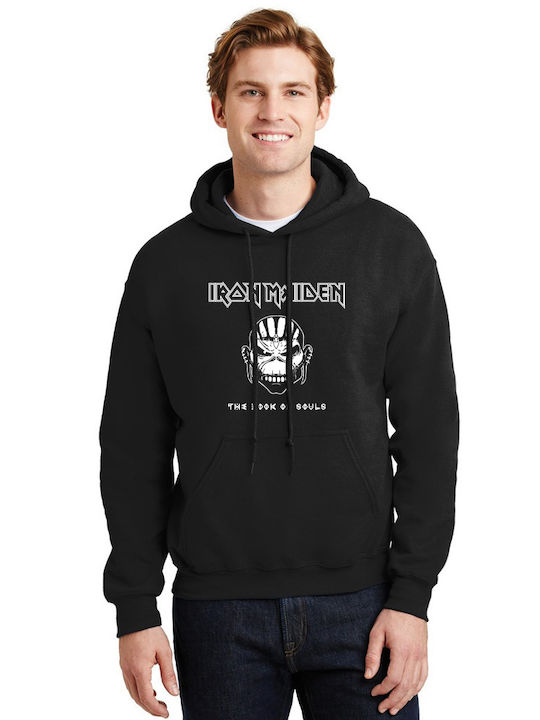 Hoodie Iron Maiden Book Souls Rock Avenue Black