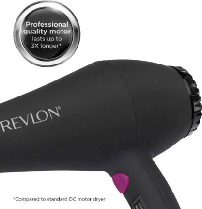 Revlon Perfect Heat Ionic Hair Dryer with Diffuser 2000W