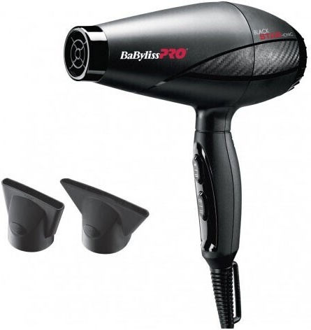 Babyliss PRO Black Star Ionic 2200W Ionic Επαγγελματικό Πιστολάκι Μαλλιών 2200W BAB6250IE