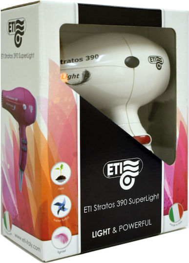 Eti Stratos 390 Superlight Professional Hair Dryer 2200W Black