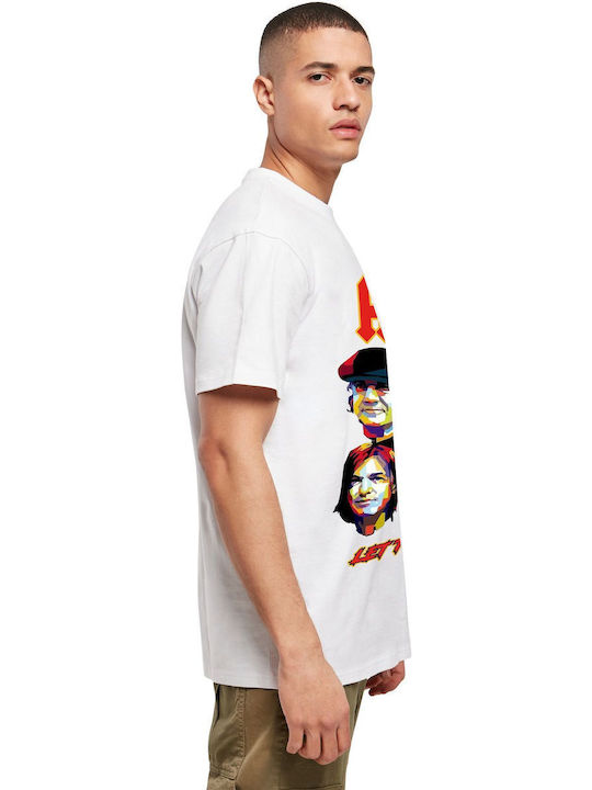 Tricou Acdc Let There Be Rock Rock Avenue Alb