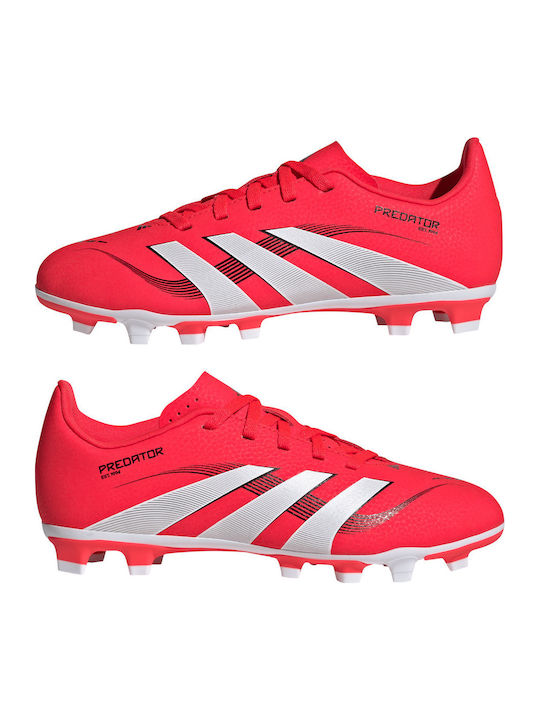 Predator Club Kids Molded Soccer Shoes Red