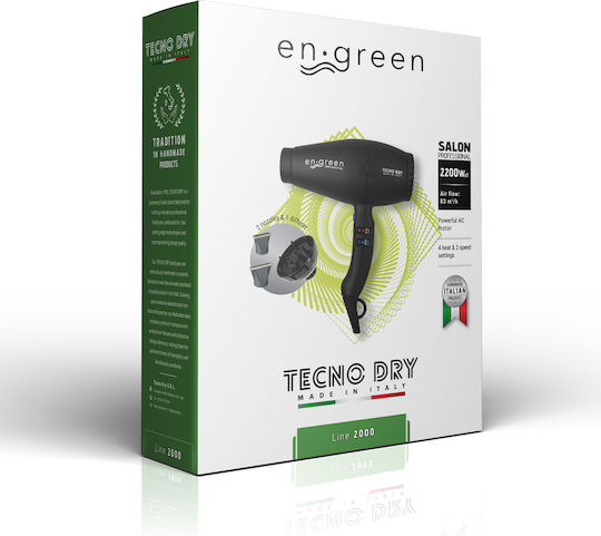 Tecno Dry Επαγγελματικό Πιστολάκι Μαλλιών 2200W