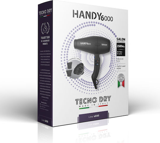 Tecno Dry Επαγγελματικό Πιστολάκι Μαλλιών 2500W