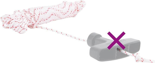 vidaXL Rope Diameter 3mm Length 10m White