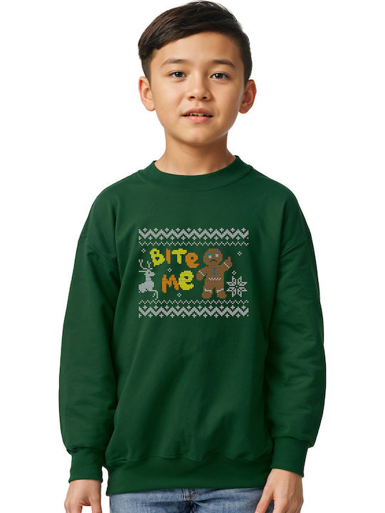 Παιδικό Φούτερ Forest Green