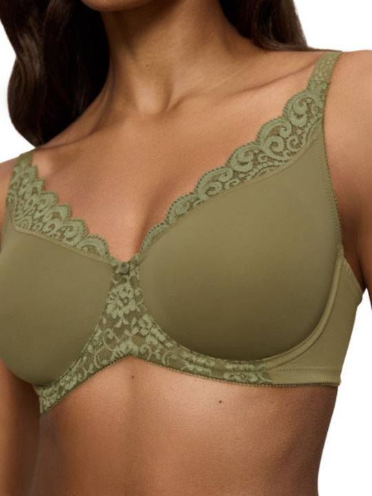 Triumph Amourette W01 Women's Bra Green