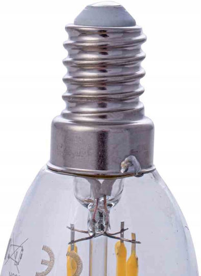 Filament Candle LED Bulb 4W E14 Milagro