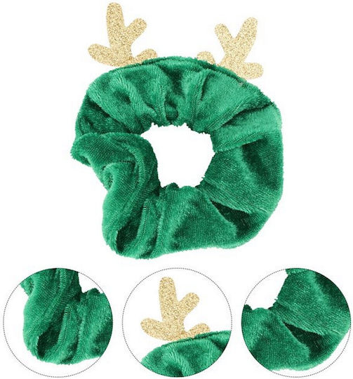 Scrunchie Grünes Haargummi
