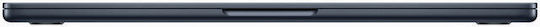 Apple MacBook Air 13" (2024) 13.6" Retina Display (M3-8-Core/16GB/256GB SSD/8-Core GPU) με Φορτιστή 30W Midnight (International English Keyboard)
