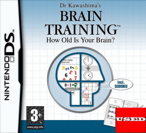 Dr Kawashima's Brain Training How Old Is Your Brain! DS Spiel (Gebraucht)