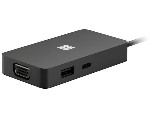Microsoft Surface USB-C Докинг станция с Ethernet Черен