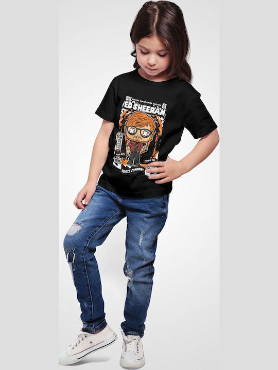 Παιδικό T-shirt Black Ed Sheeran