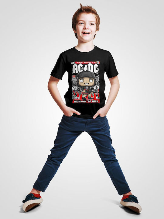 Παιδικό T-shirt Black Angus Young Acdc