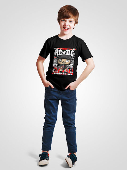 Παιδικό T-shirt Black Angus Young Acdc