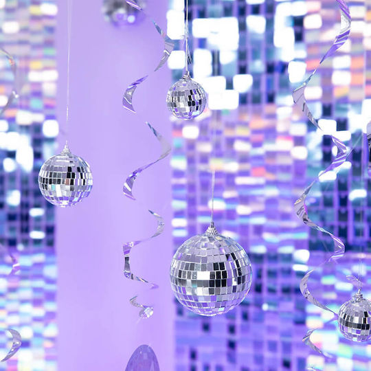 Disco Balls Silver 3cm 12pcs
